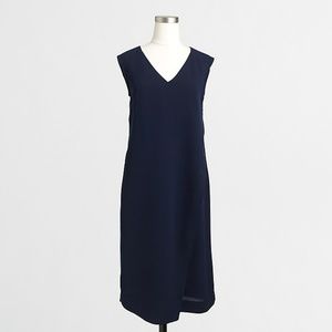 J. Crew Wrap-front V-neck dress